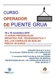 Curso PUENTE GRUA noviembre